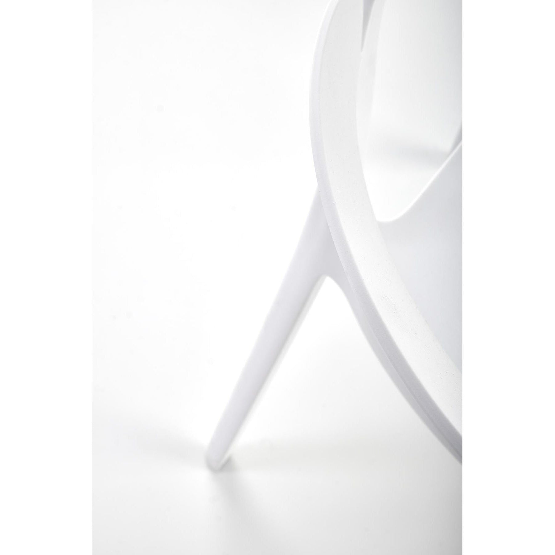 Scaun K491, alb, polipropilena, 60x67x76 cm