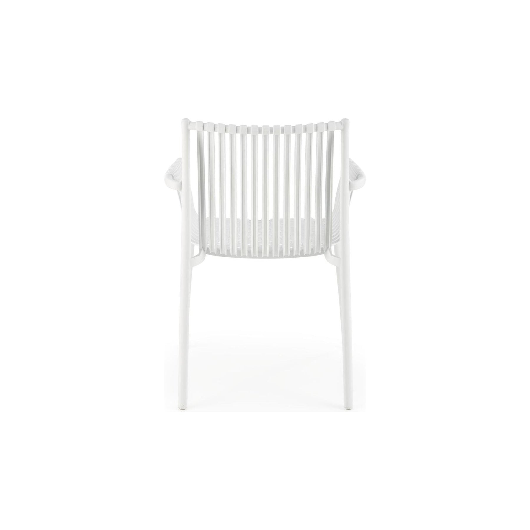 Scaun K492, alb, polipropilena, 60X66X84 cm