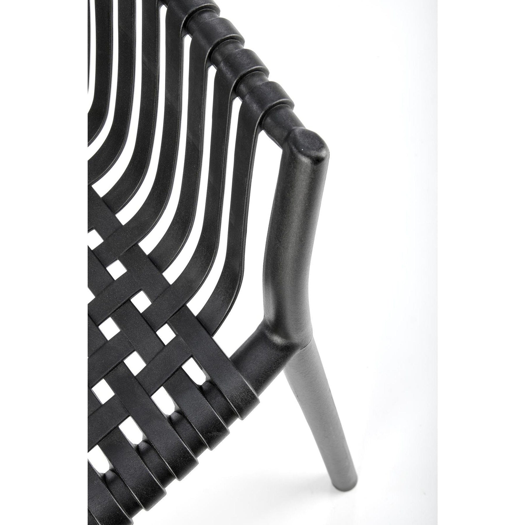 Scaun K492, negru, polipropilena, 60X66X84 cm