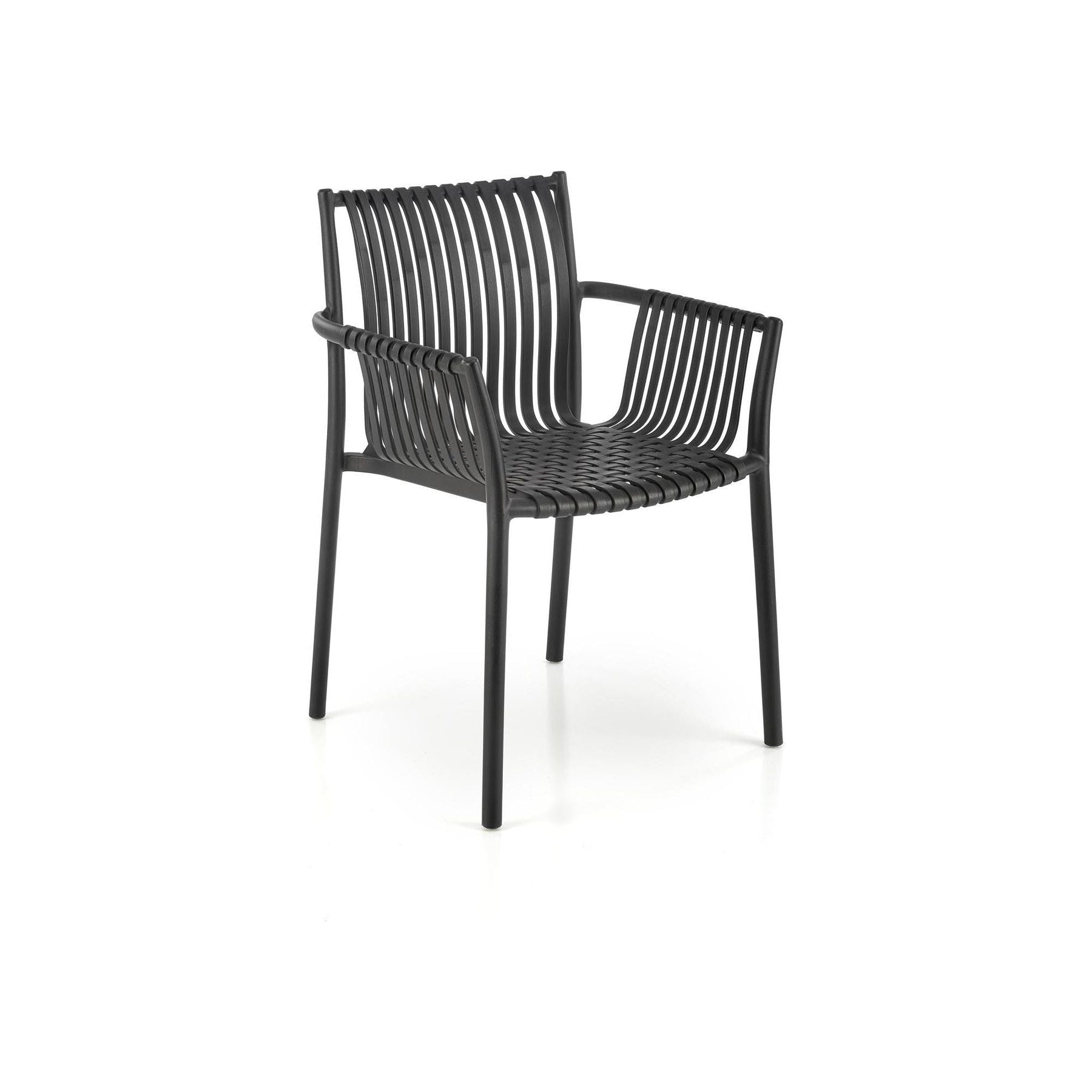 Scaun K492, negru, polipropilena, 60X66X84 cm