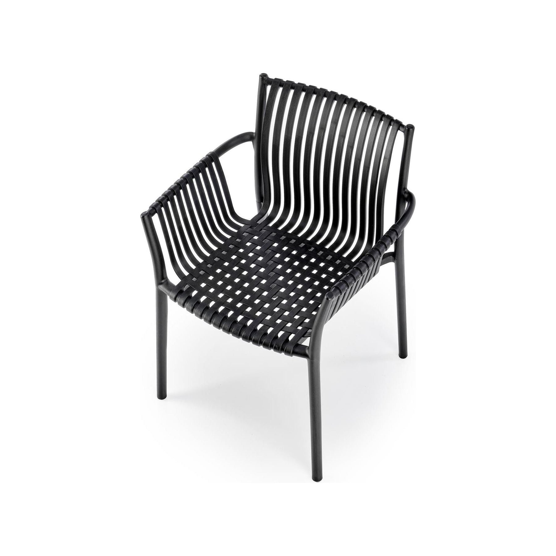 Scaun K492, negru, polipropilena, 60X66X84 cm