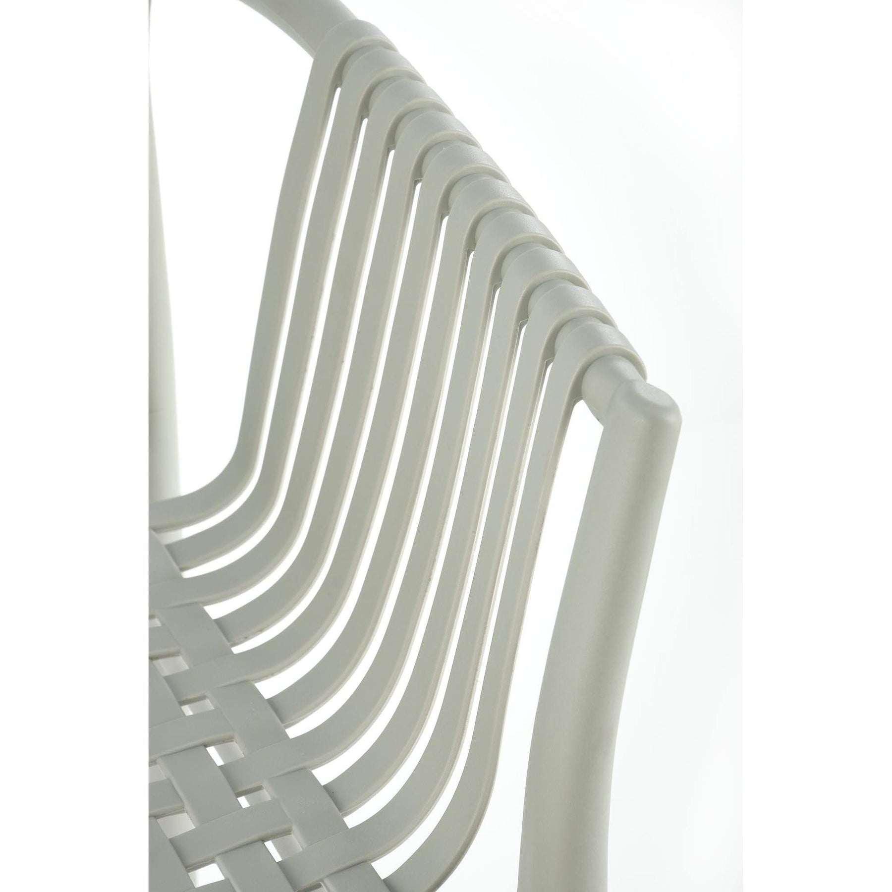 Scaun K492, gri, polipropilen, 60X66X84 cm