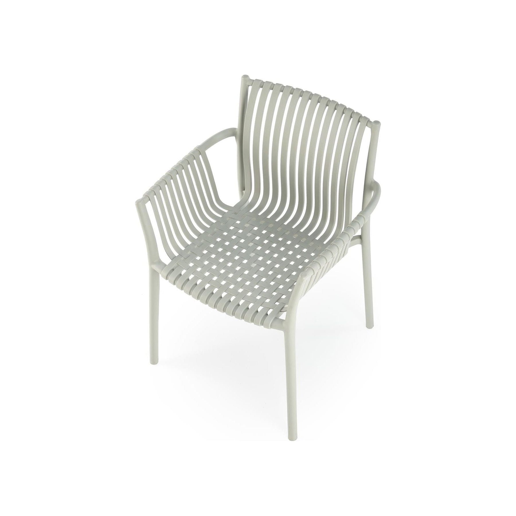 Scaun K492, gri, polipropilen, 60X66X84 cm