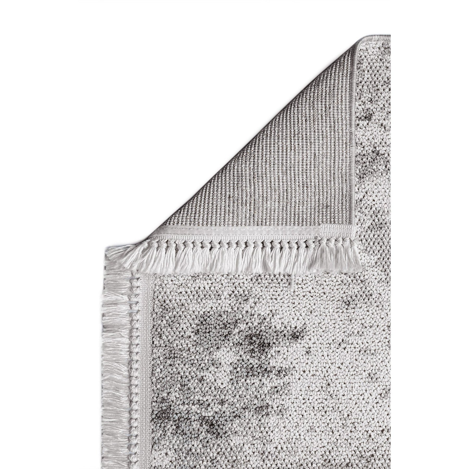 Covor BASTIA, 80x150 cm, forma dreptunghiulara, polipropilena, gri, 1275