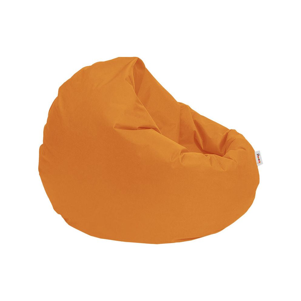 Fotoliu Iyzi 100 Cushion Pouf, poliester, portocaliu, 100x65 cm
