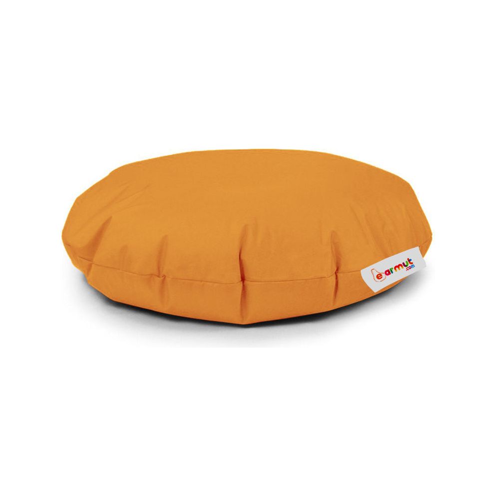Fotoliu Iyzi 100 Cushion Pouf, poliester, portocaliu, 100x65 cm