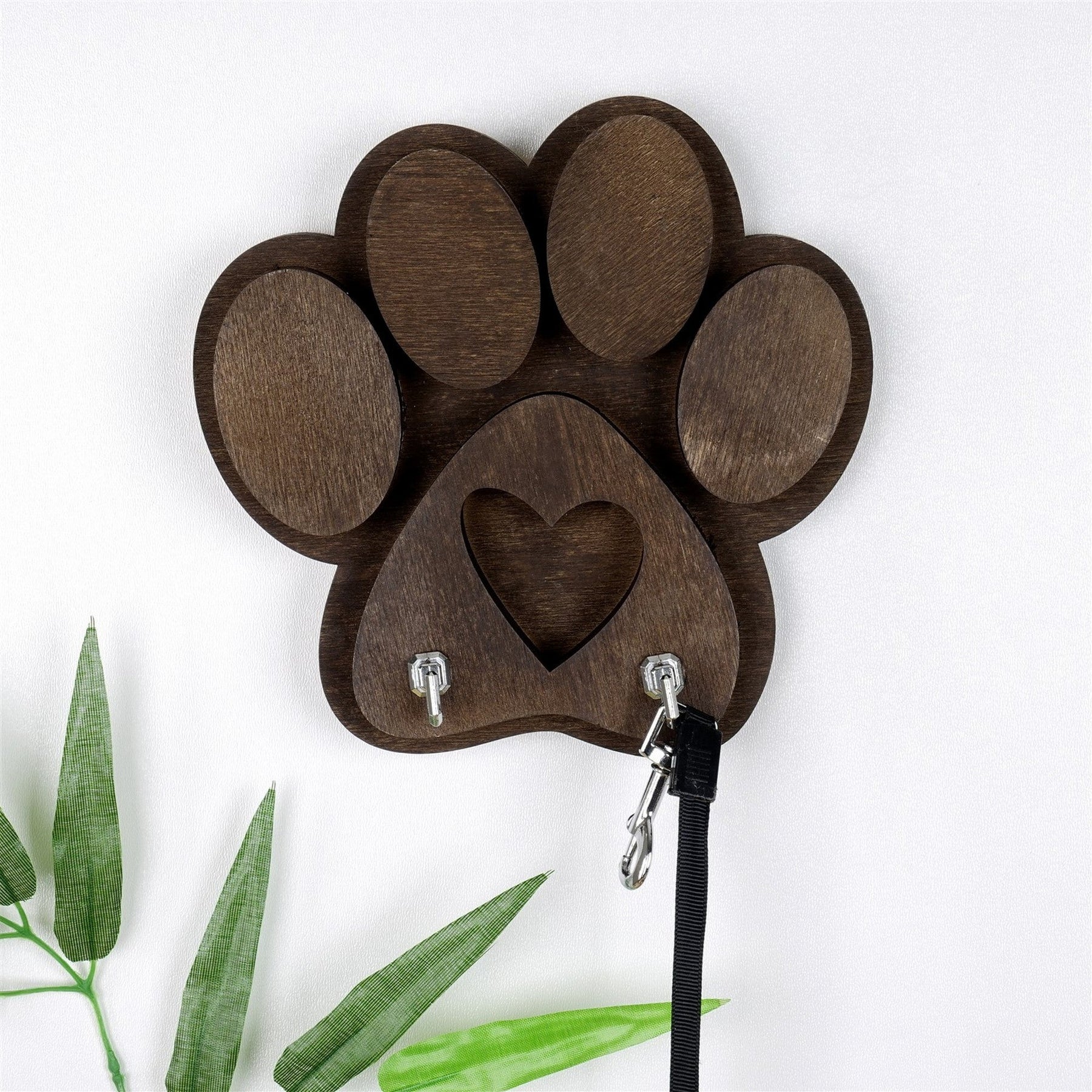 Cuier PET027, maro, PAL, 17x4x18 cm