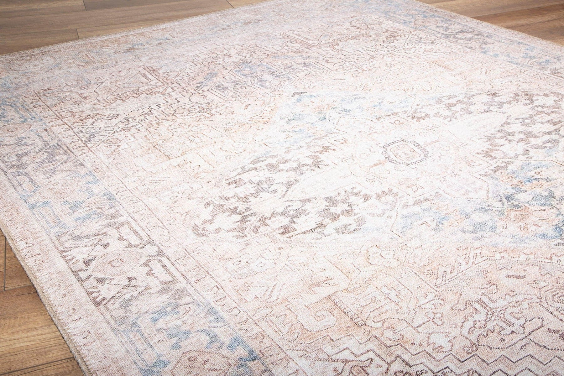 Covor DORIAN CHENILLE, 75x150 cm, forma dreptunghiulara, poliester, bej, AL 349