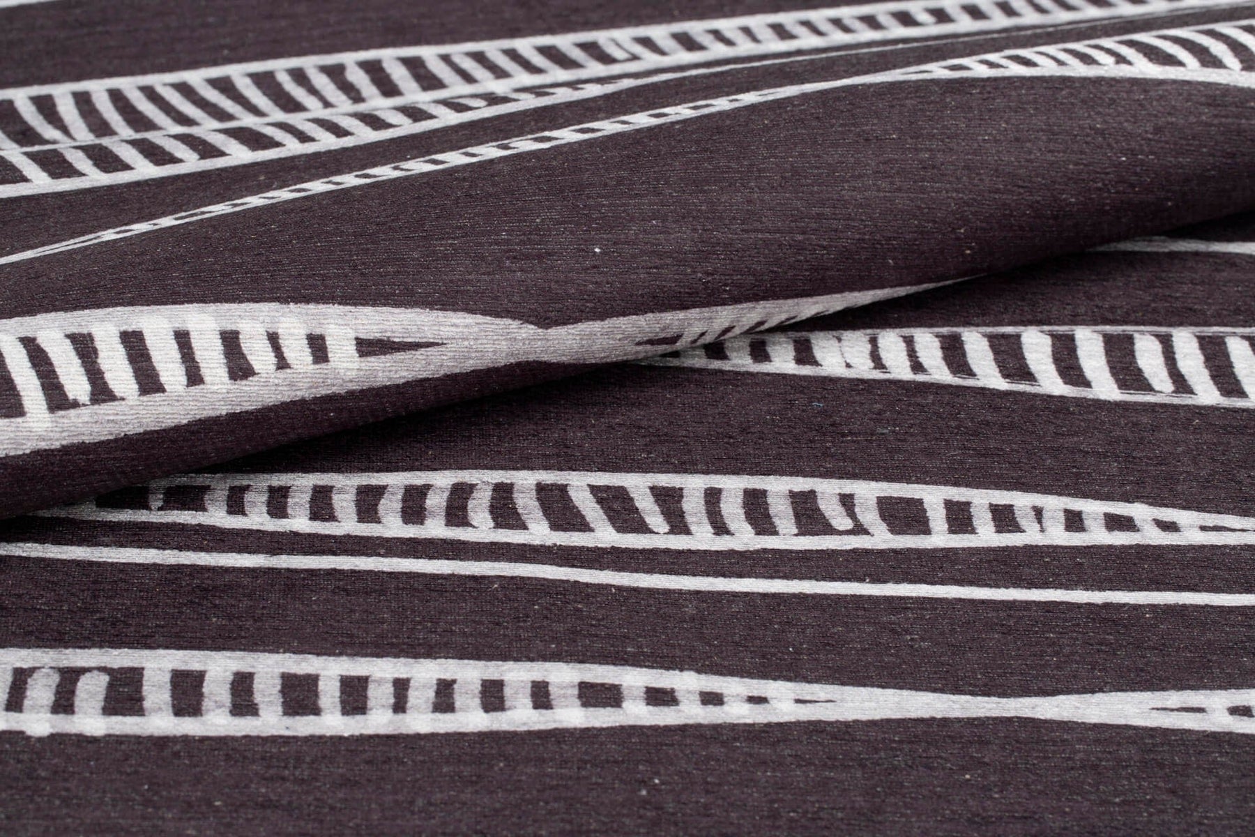 Covor ADA, 75x150 cm, forma dreptunghiulara, poliester, negru/alb, AL 299