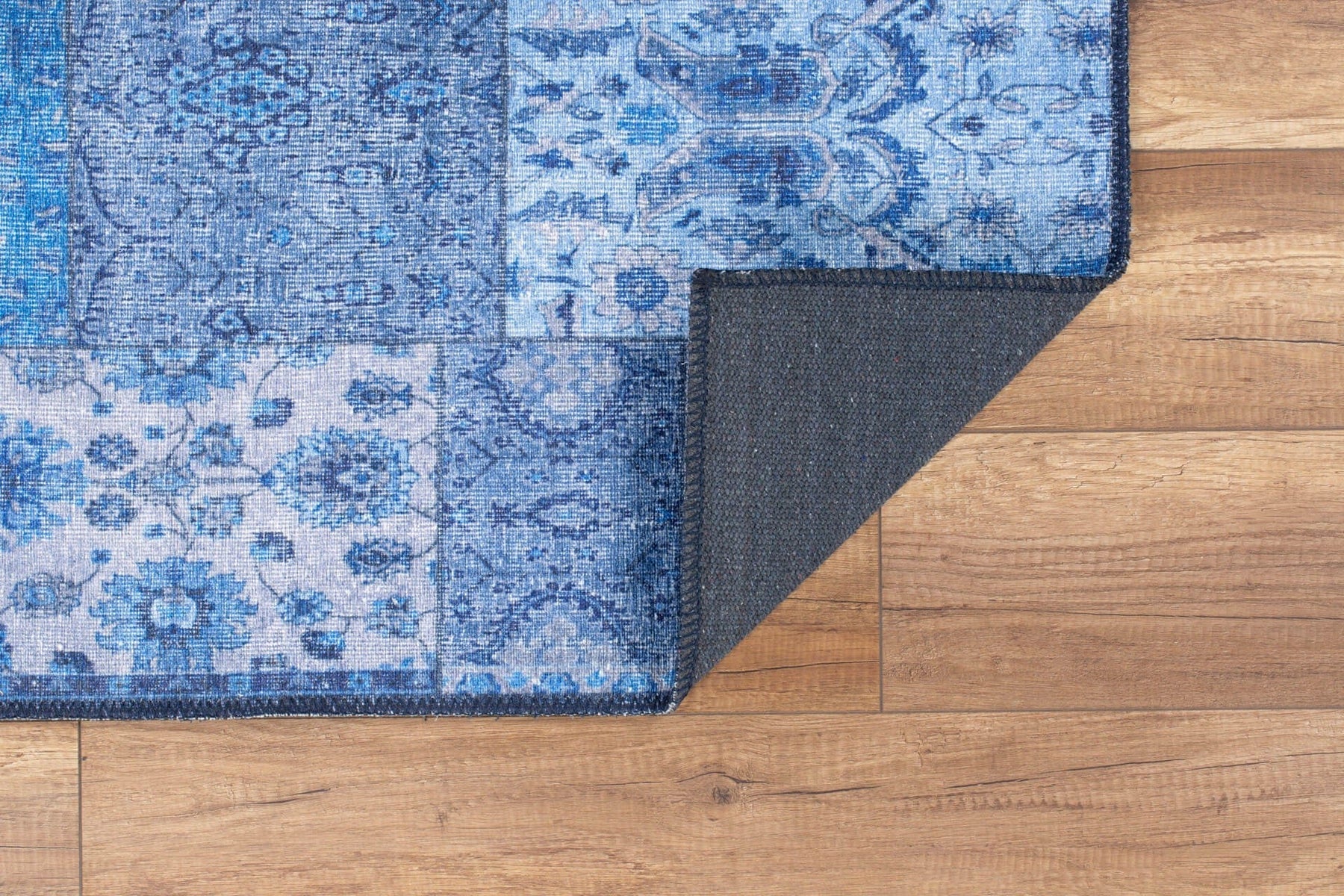 Covor JAZZ CHENILLE, 75x150 cm, forma dreptunghiulara, poliester, albastru, AL 325