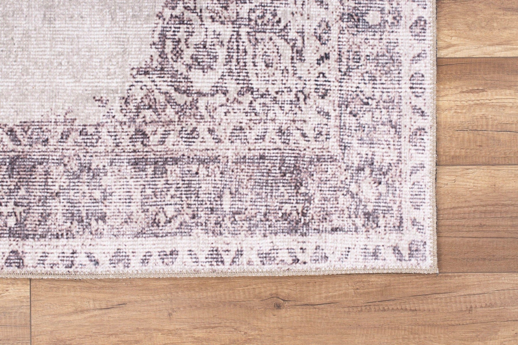 Covor DORIAN CHENILLE, 75x150 cm, forma dreptunghiulara, poliester, crem, AL 330