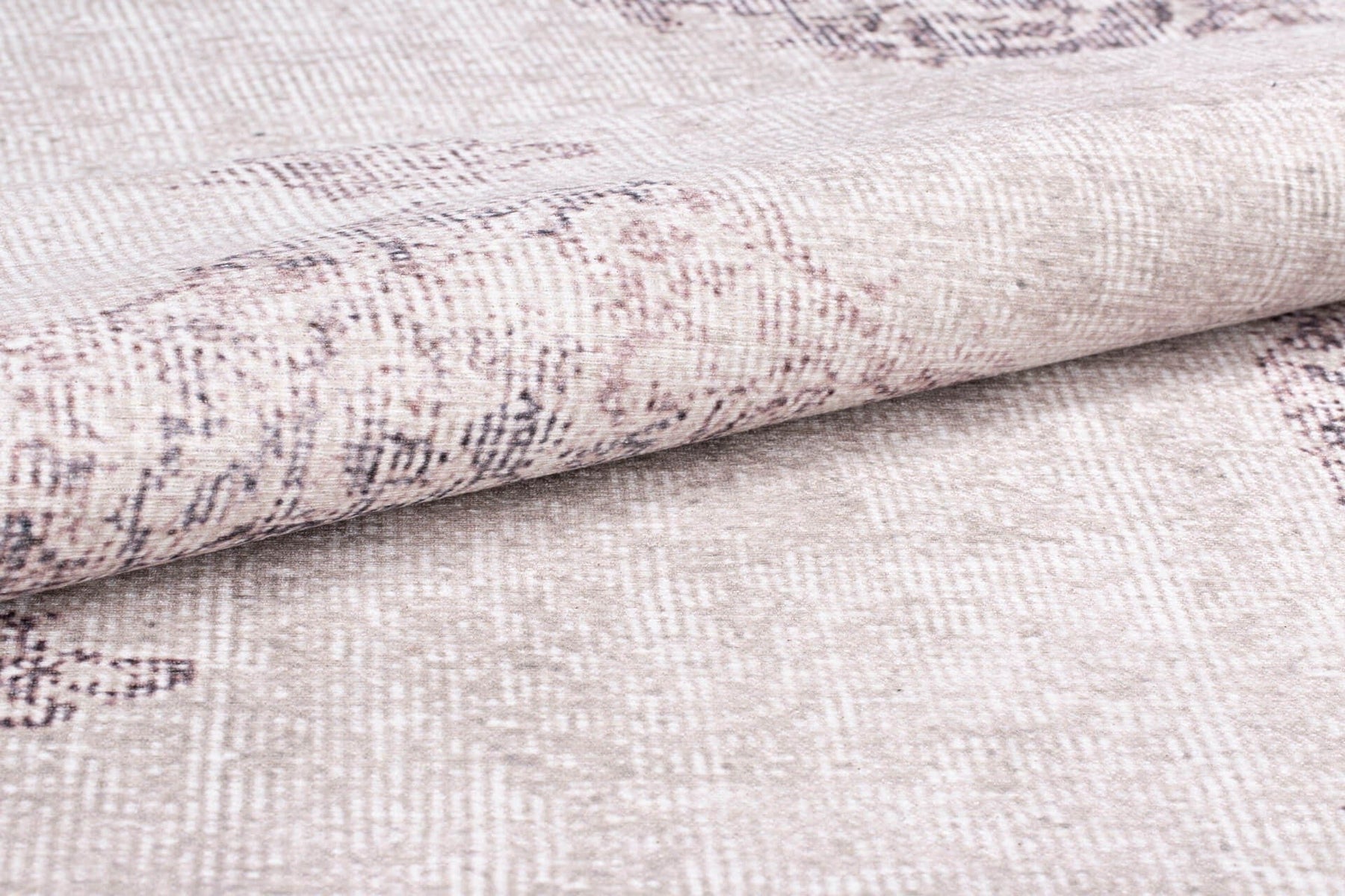 Covor DORIAN CHENILLE, 75x150 cm, forma dreptunghiulara, poliester, crem, AL 330