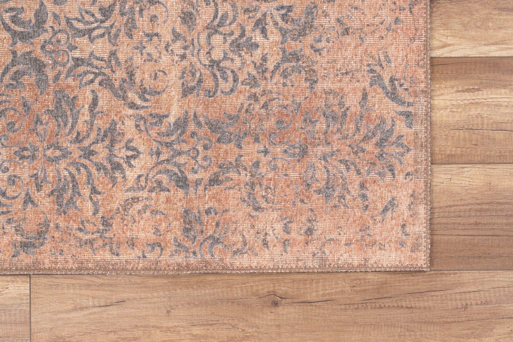Covor BLUES CHENILLE, 75x150 cm, forma dreptunghiulara, poliester, maro/gri, AL 318