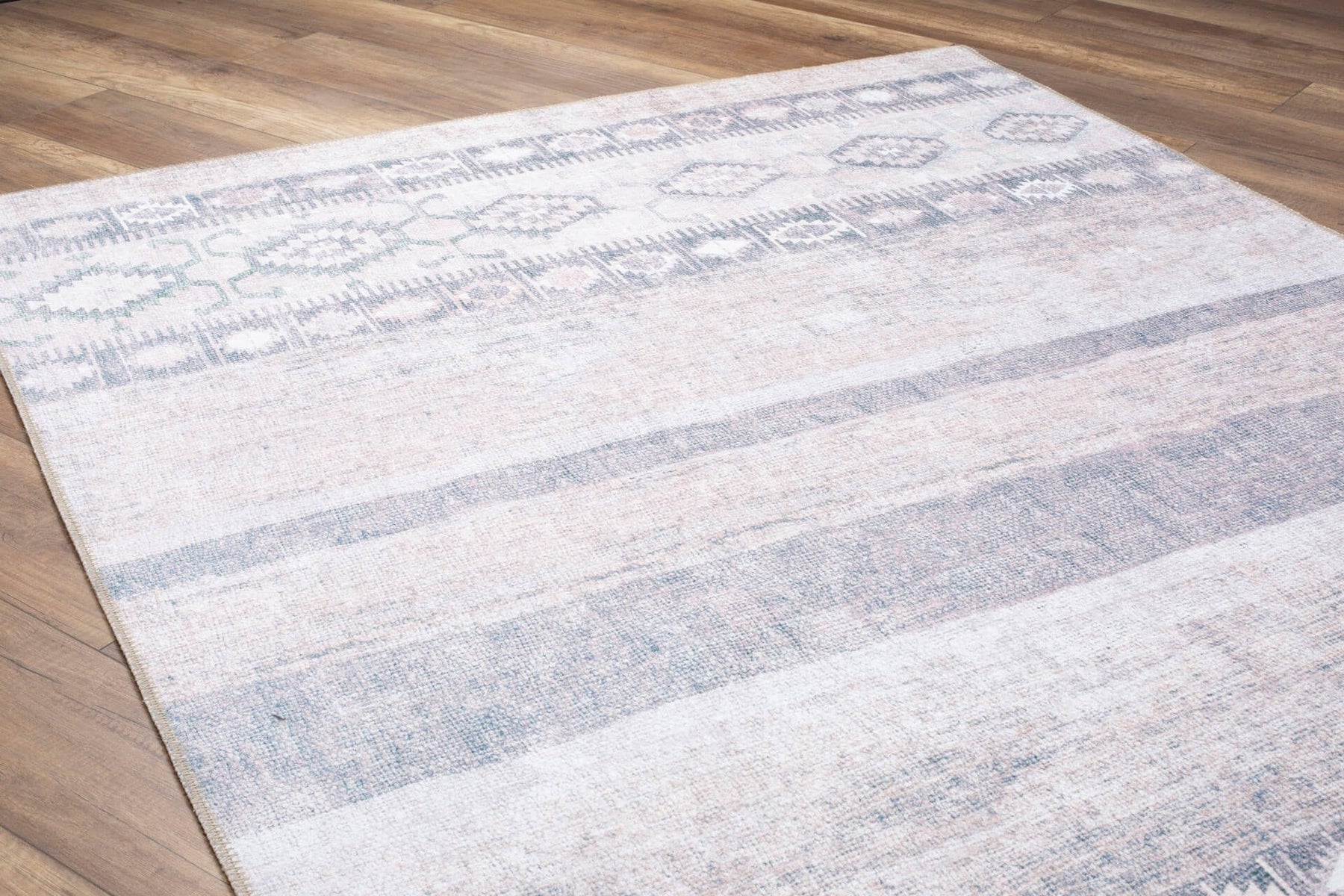 Covor SOUL CHENILLE, 75x150 cm, forma dreptunghiulara, poliester, alb, AL 193