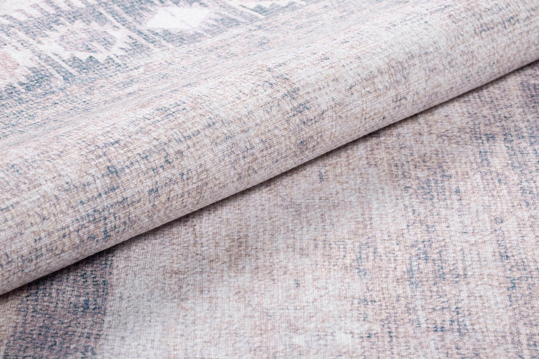Covor SOUL CHENILLE, 75x150 cm, forma dreptunghiulara, poliester, alb, AL 193