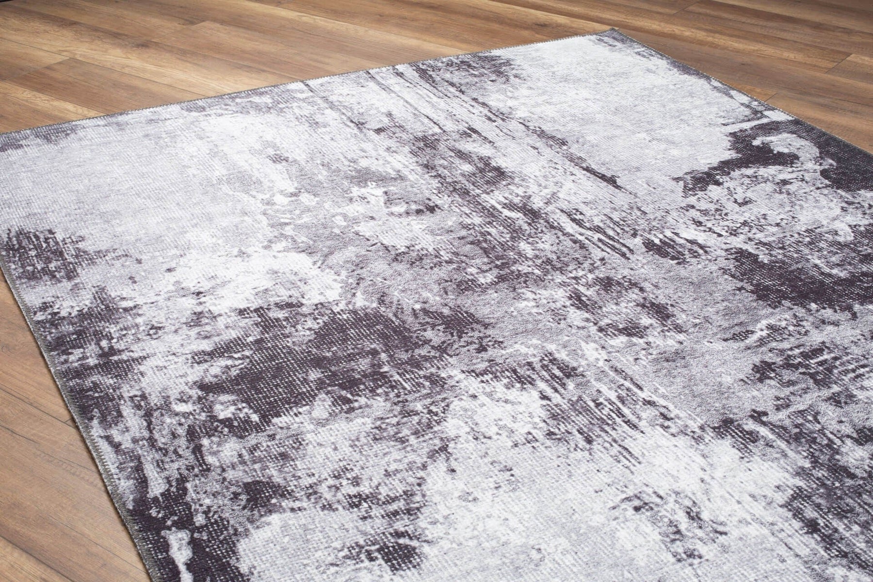 Covor FUNK CHENILLE, 75x150 cm, forma dreptunghiulara, poliester, gri, AL 278