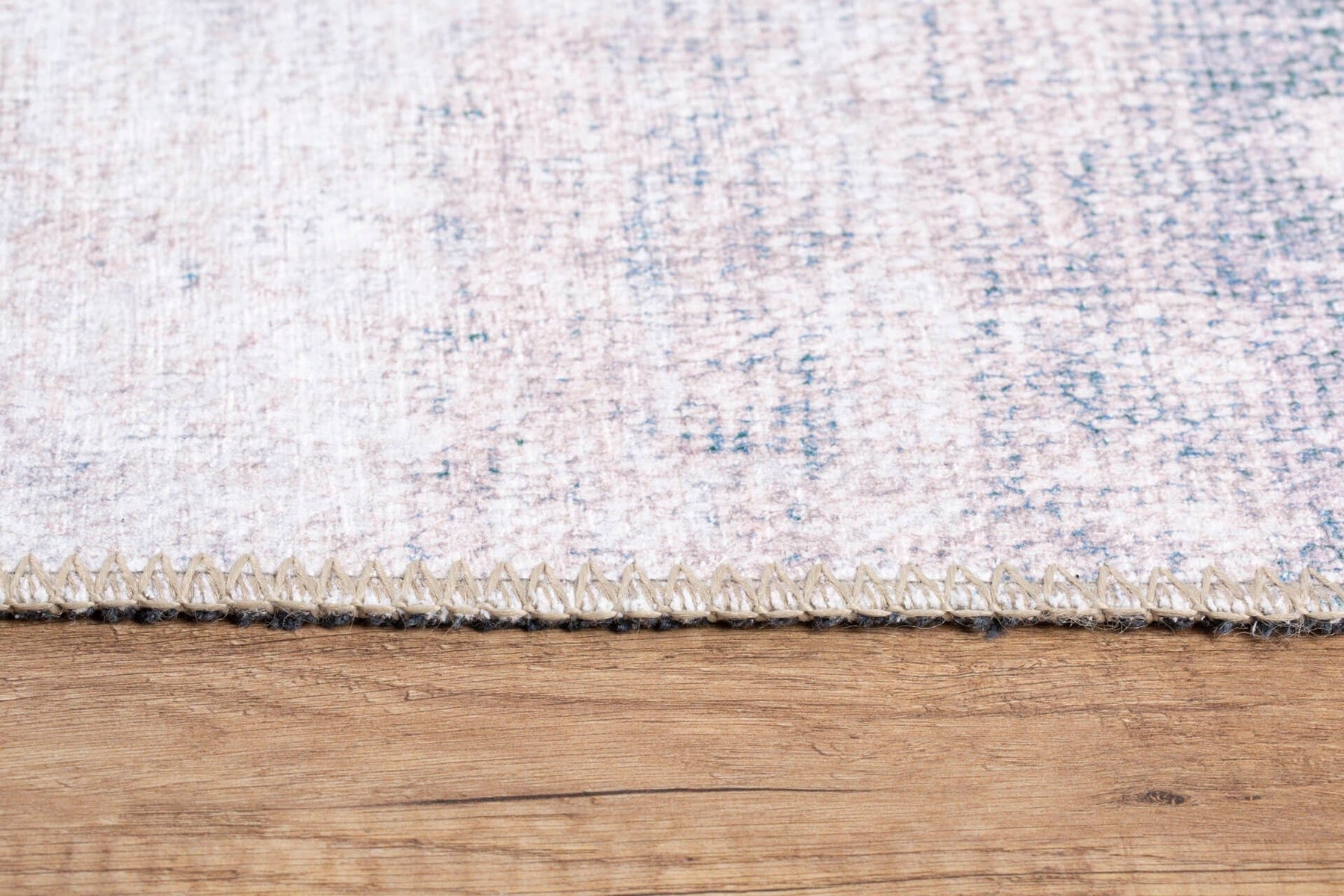 Covor FUNK CHENILLE, 75x150 cm, forma dreptunghiulara, poliester, gri/alb, AL 253