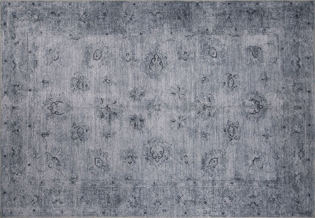 Covor DORIAN CHENILLE, 75x150 cm, forma dreptunghiulara, poliester, gri, AL 166
