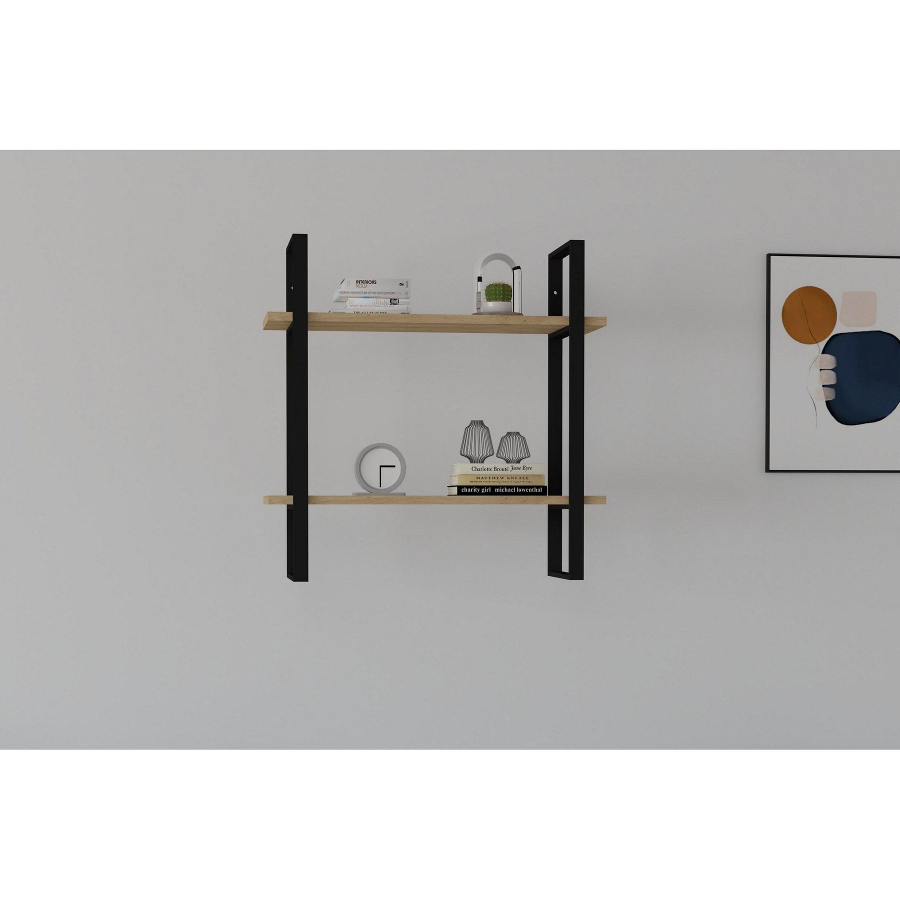 raft de perete buba sapphireoak black 495sse1107