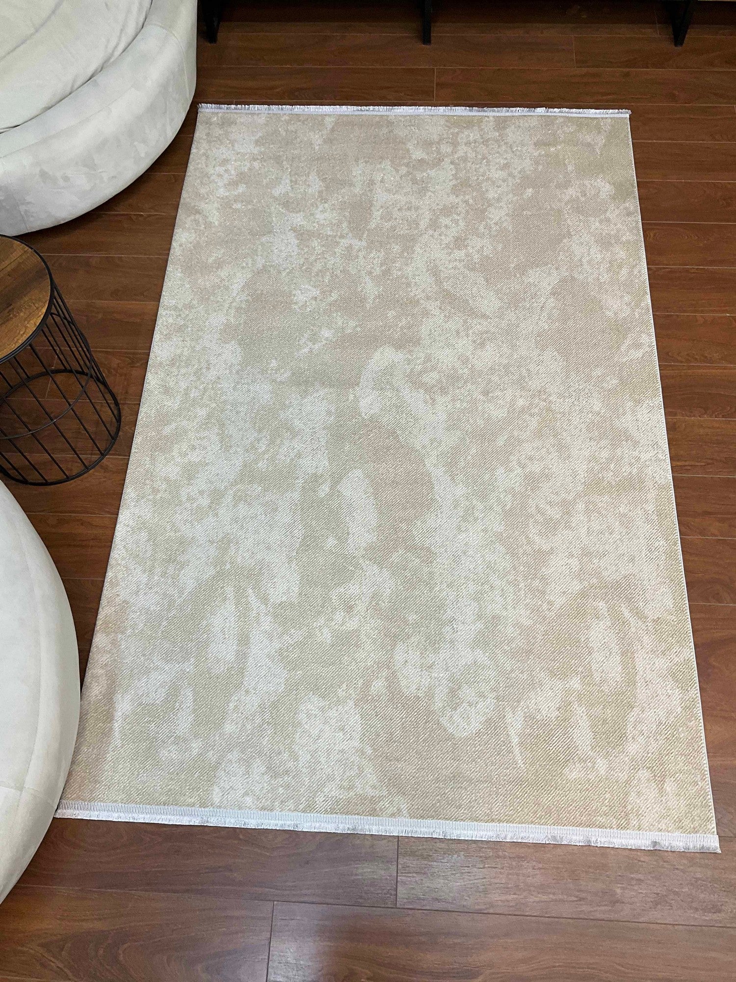 Covor PUNTO BAMBU, 80x150 cm, forma dreptunghiulara, polipropilena, bej/crem