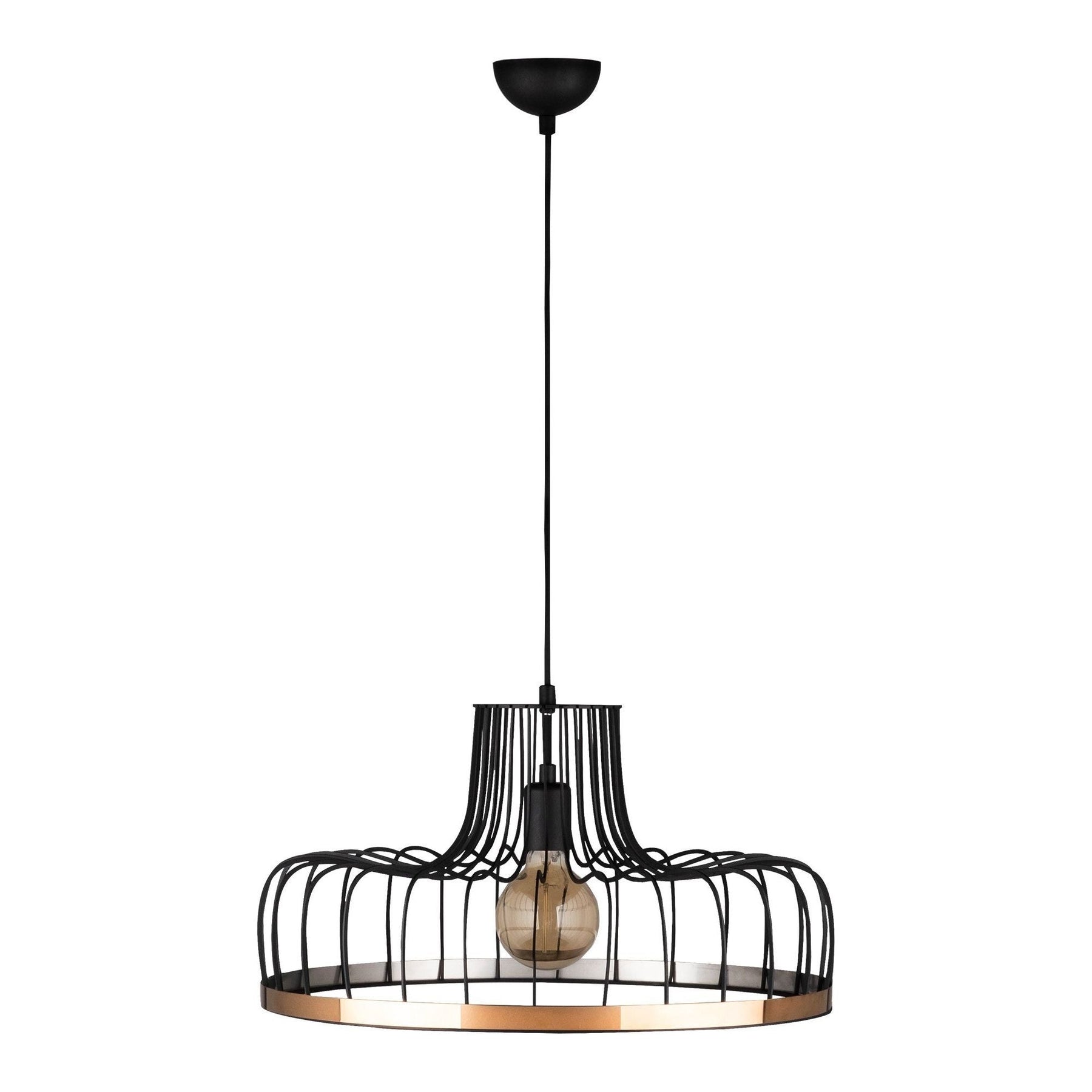 Lustra Fellini - MR - 769, negru, metal, 53x124 cm