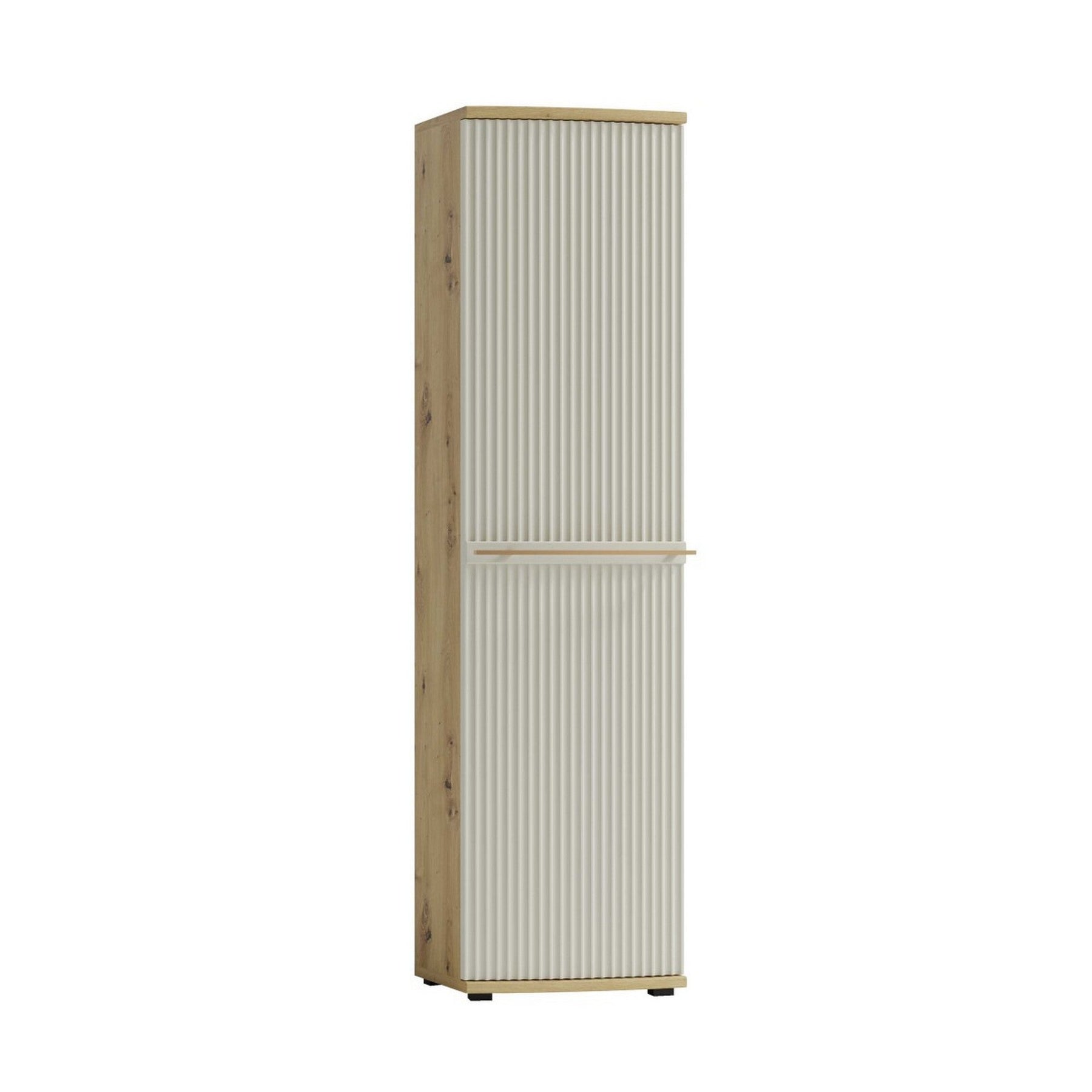 Dulap CANDY1 C1, stejar artisan/casmir, PAL, 49x38x199 cm