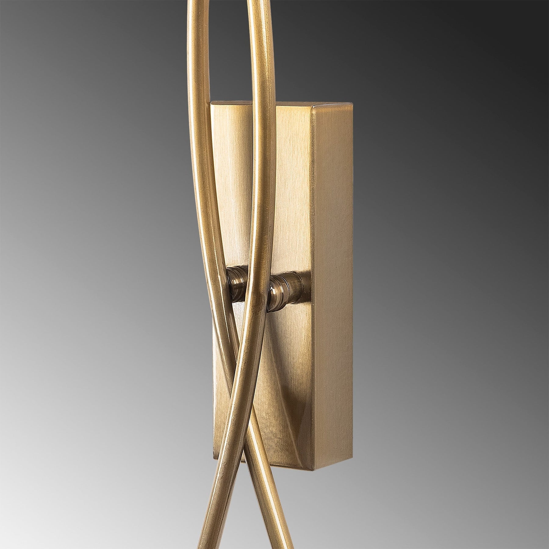 Aplica BANANA 3187, auriu, metal, 22x9x57 cm