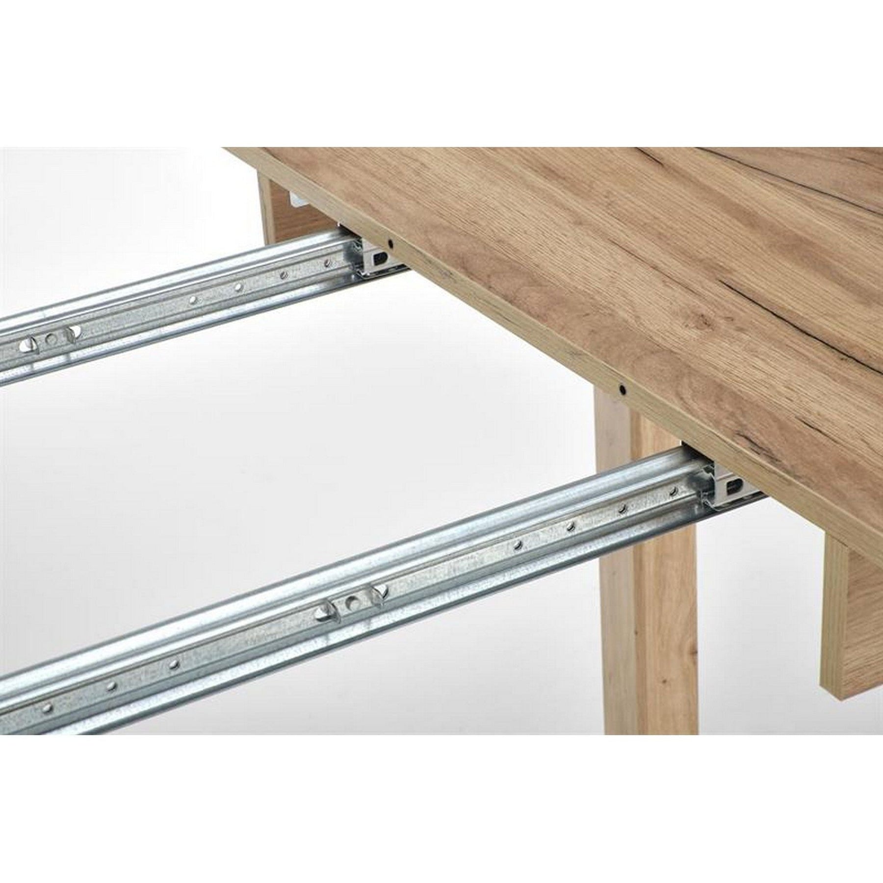 Masa extensibila RINGO, stejar craft, PAL furniruit, 102/142x102x76 cm