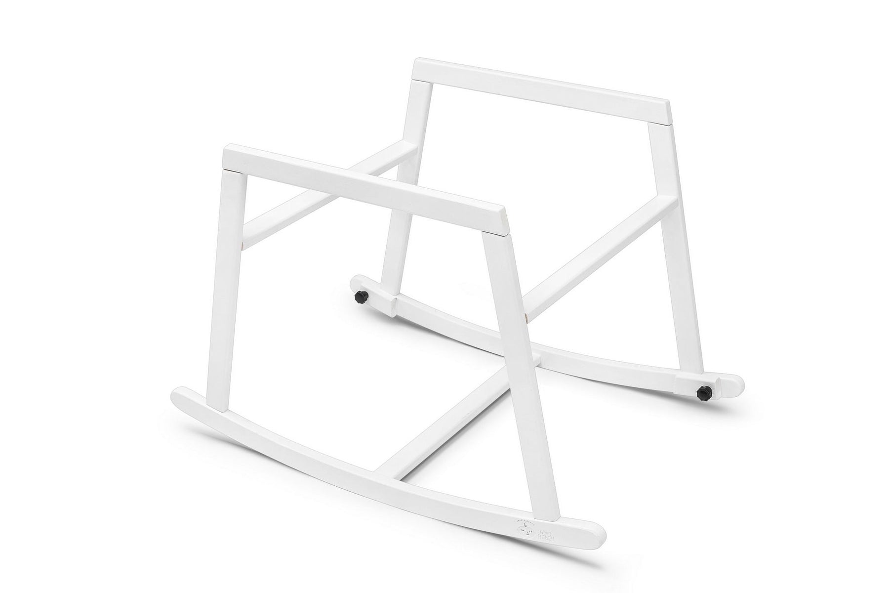 Balansoar bebelusi HIER, roz/alb, lemn de pin/poliester, 90x58x70 cm