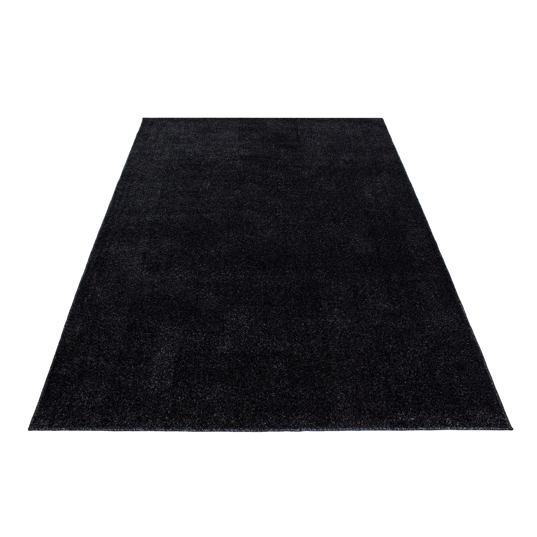 Covor ATA, 140x200 cm, forma dreptunghiulara, polipropilena, negru, 7000
