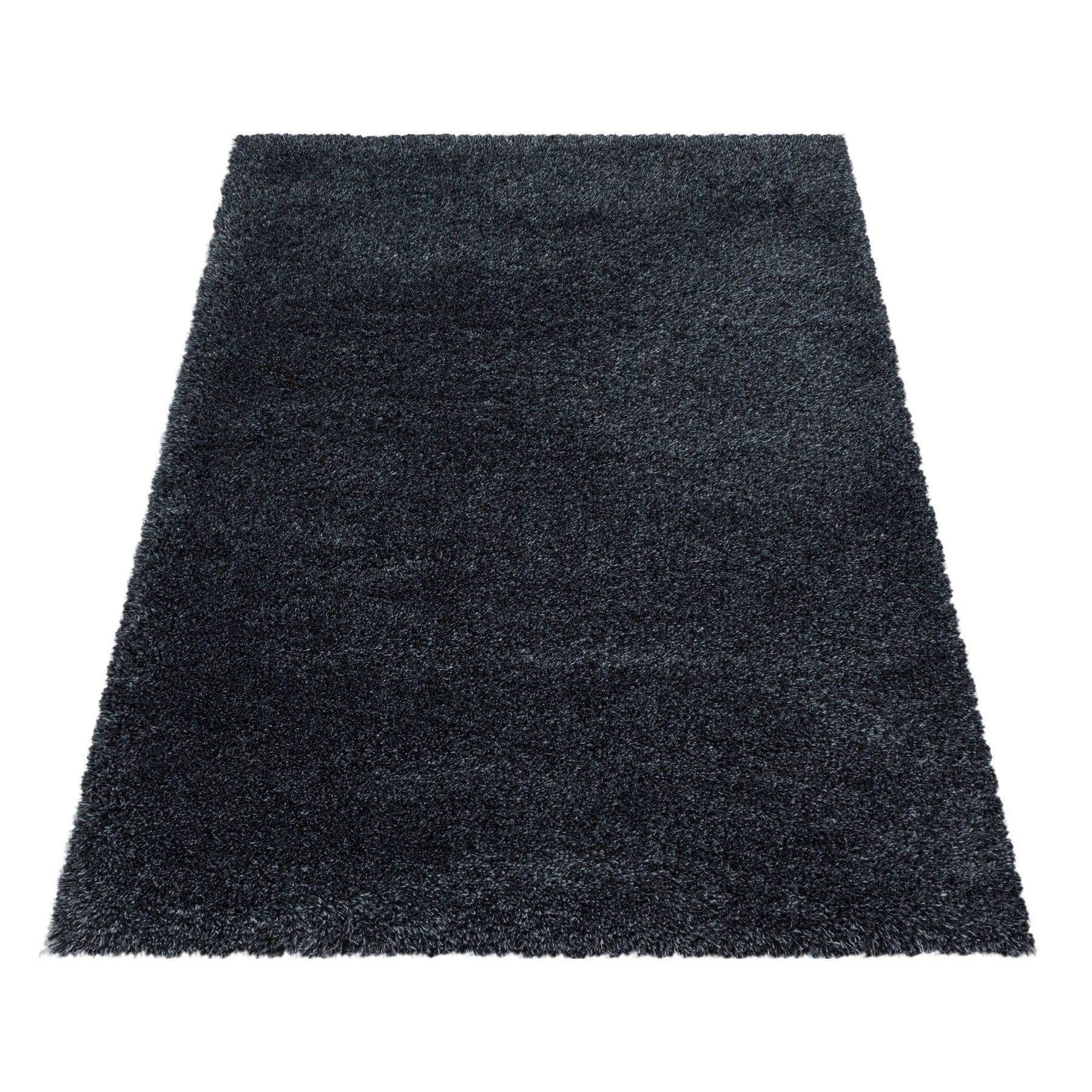 Covor 3500, 60x110 cm, forma dreptunghiulara, poliester, negru