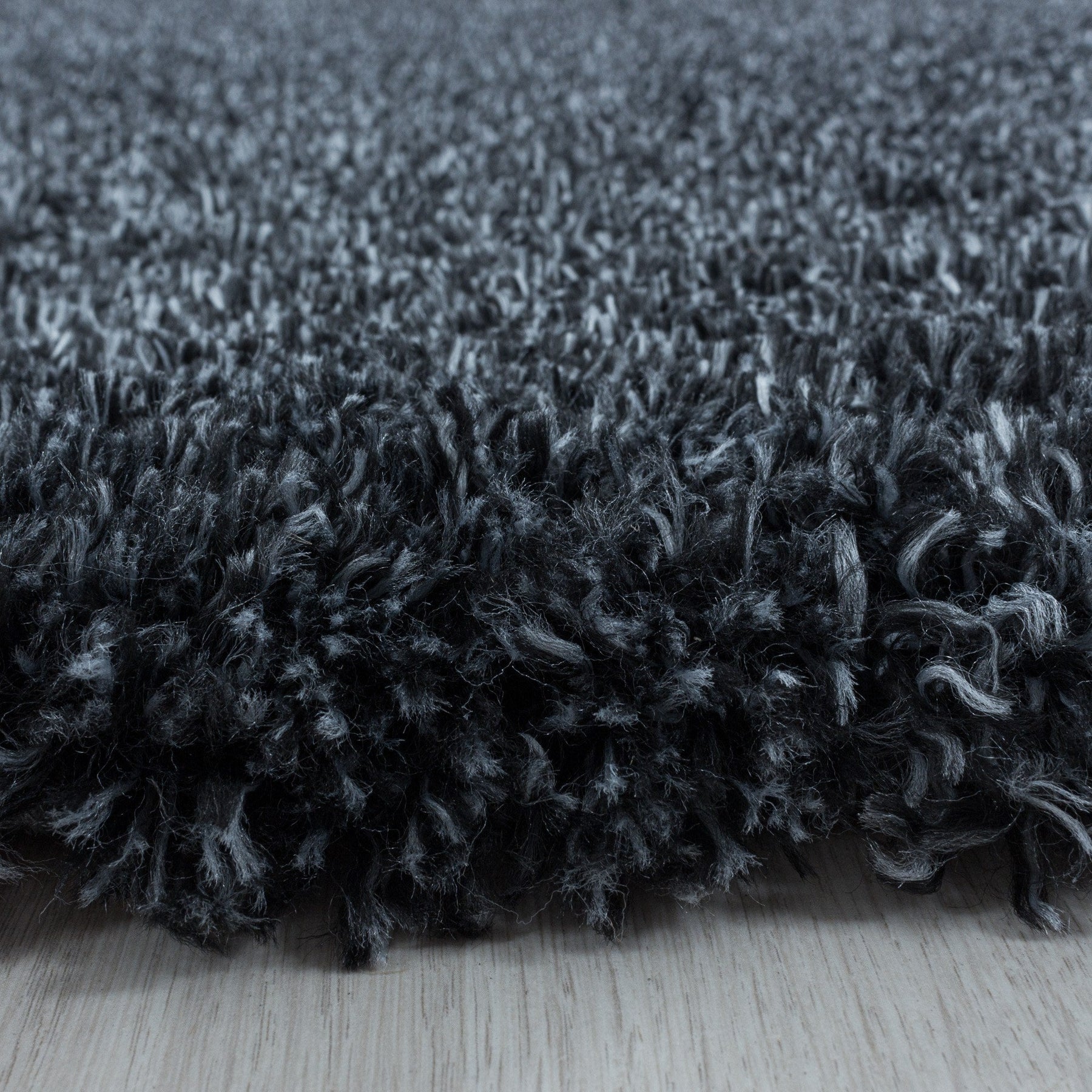 Covor 3500, 60x110 cm, forma dreptunghiulara, poliester, negru