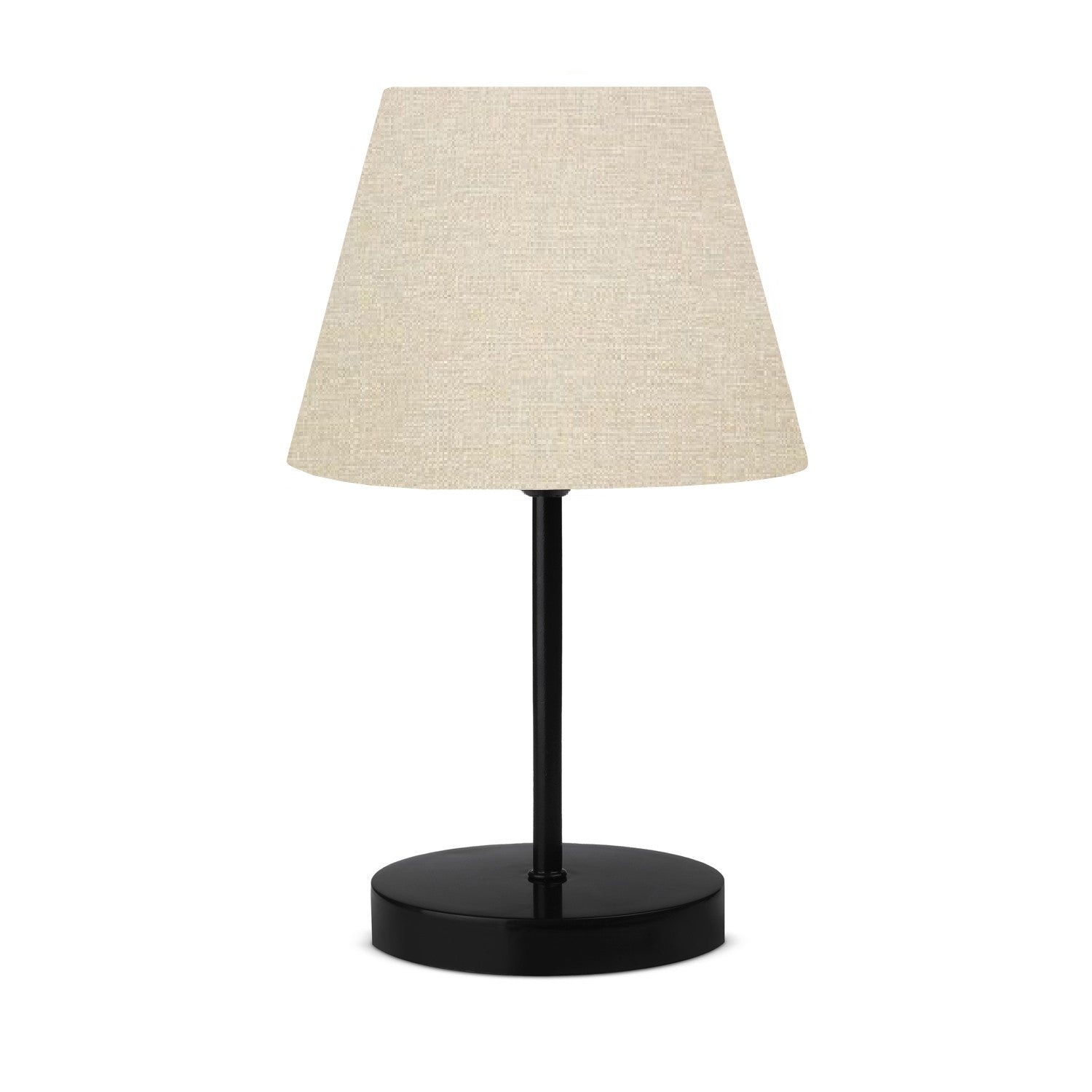 Veioza AYD-2569, bej/negru, PVC/metal, 22x36 cm