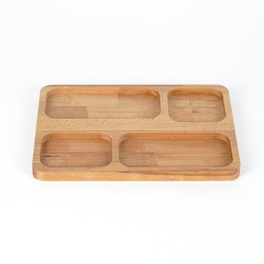 Platou PHO008, stejar, lemn, 27x2x20 cm