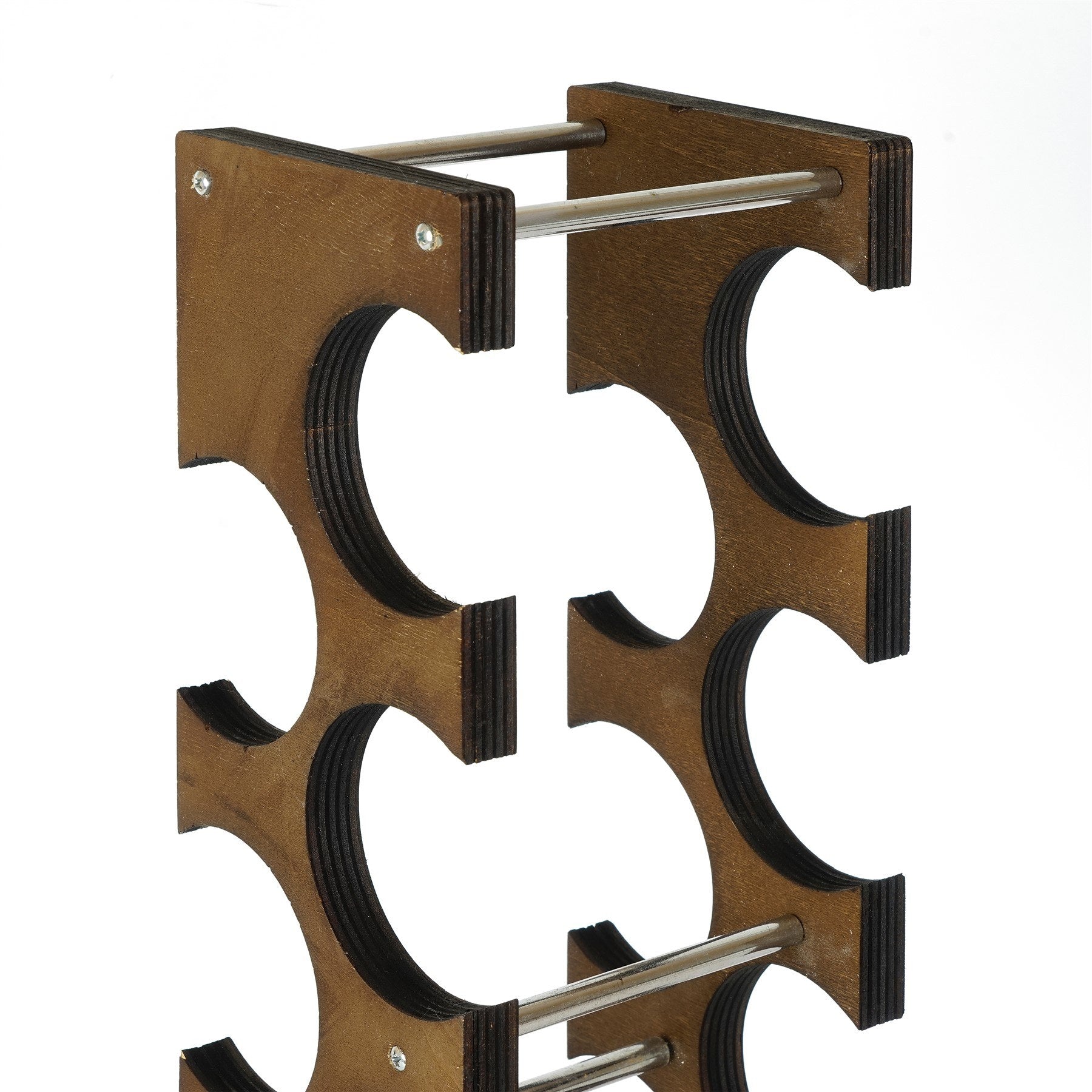 raft decorativ de vin din lemn meh216 792evl4306