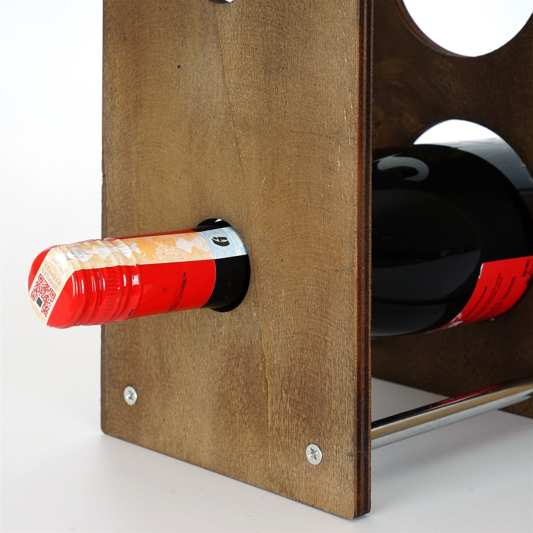 raft decorativ de vin din lemn meh219 792evl4309