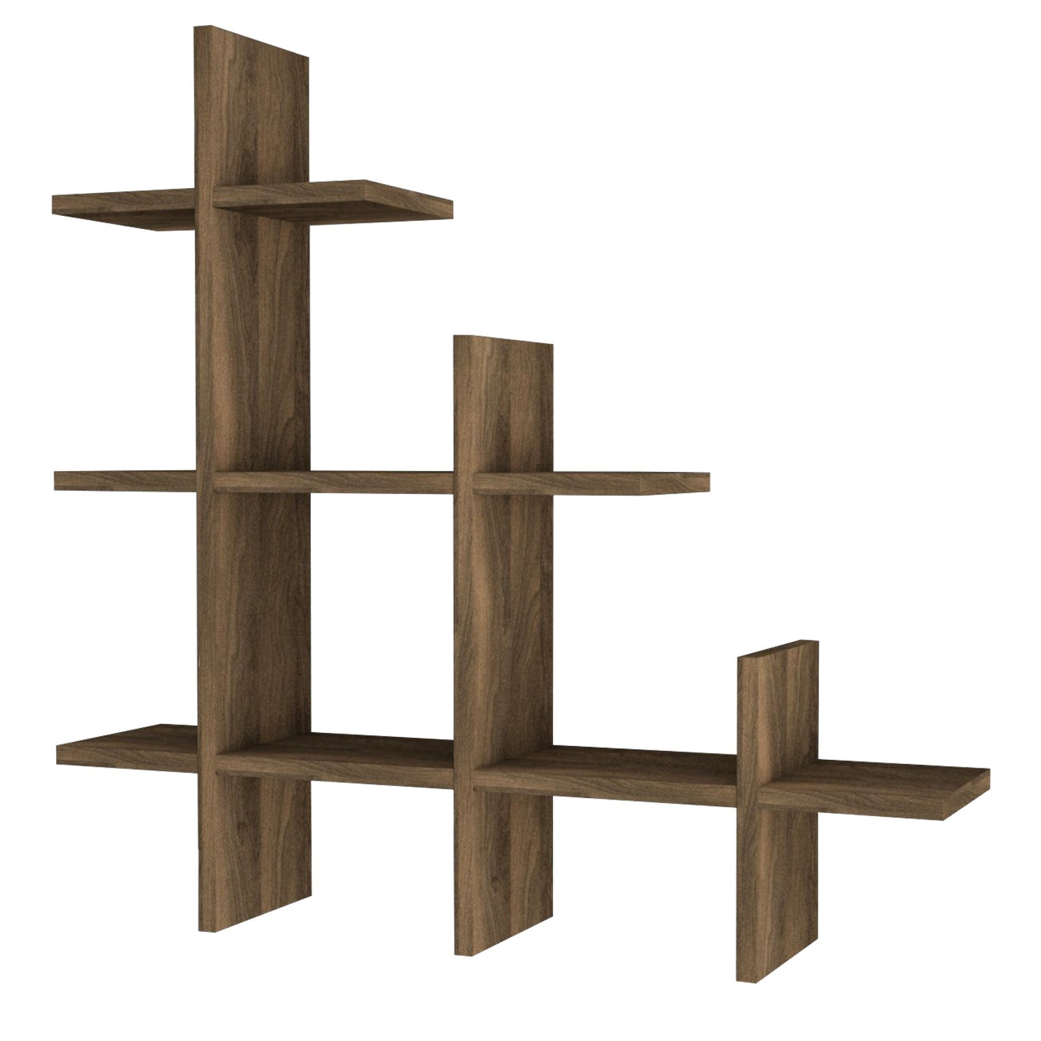 raft de perete juke walnut 804trh1608