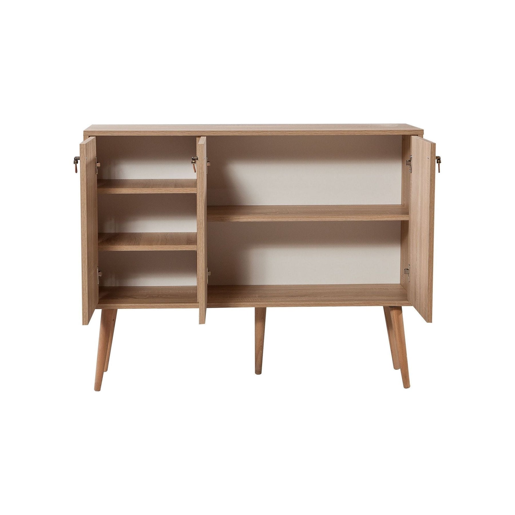 Comoda Mega-120, 100% PAL melaminat, stejar sonoma, 120x90x36 cm
