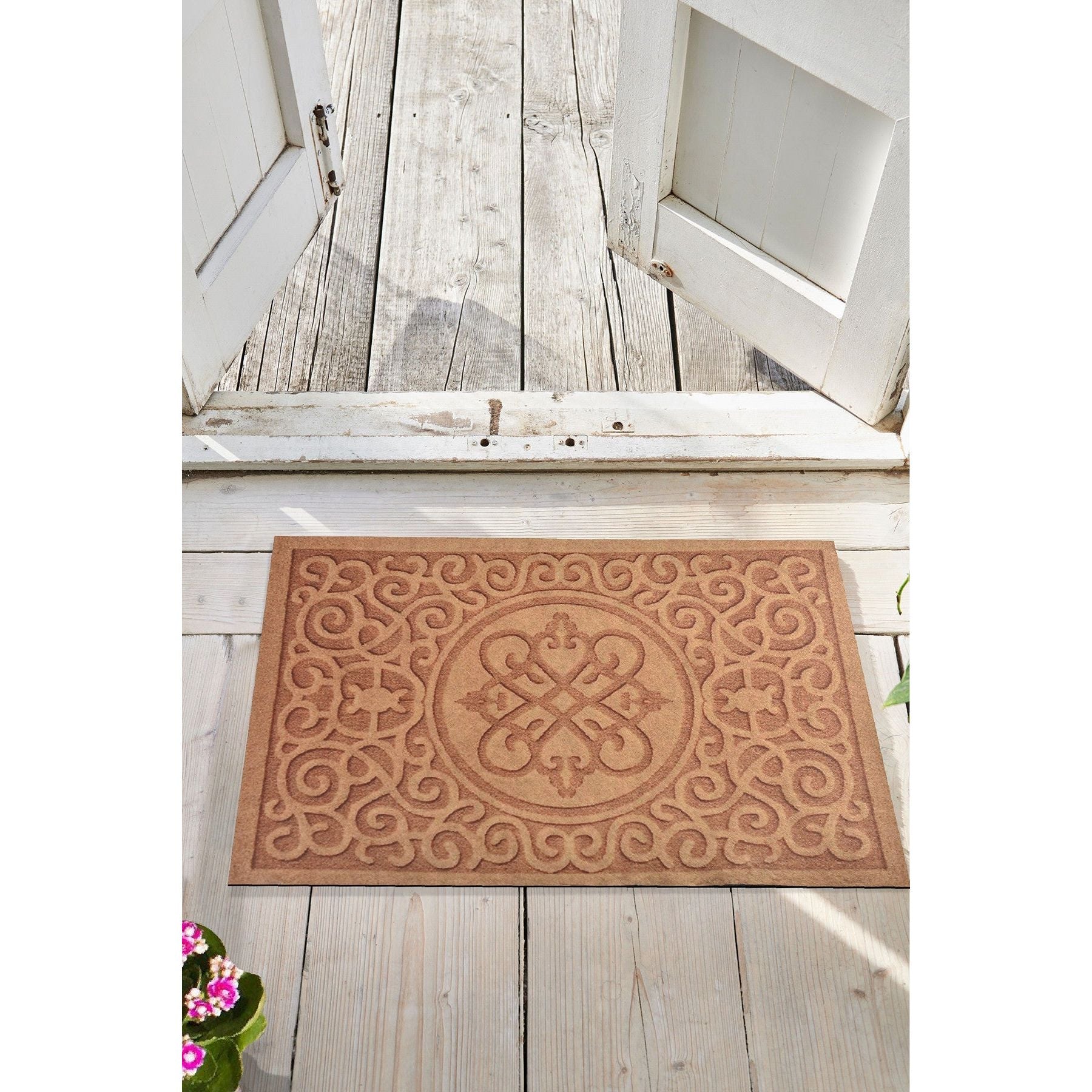 Covoras intrare Elsa, maro, PVC, 40x60 cm