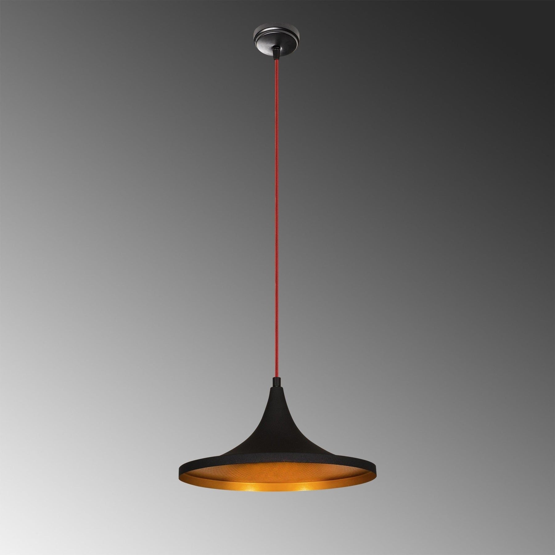 Lustra Elmas - 3531, negru, metal, 35x117 cm