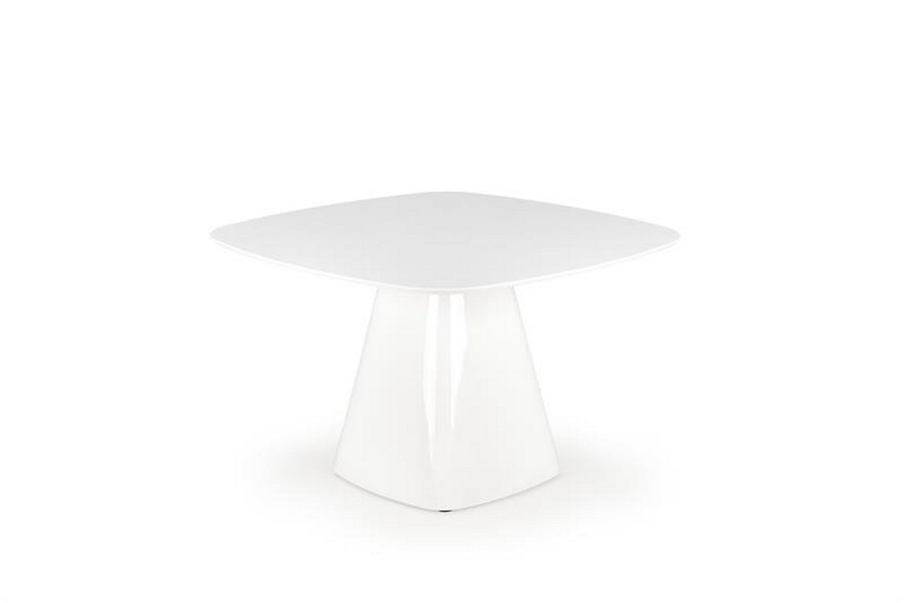 Masa FLAVIO, alb, 120x120x77 cm