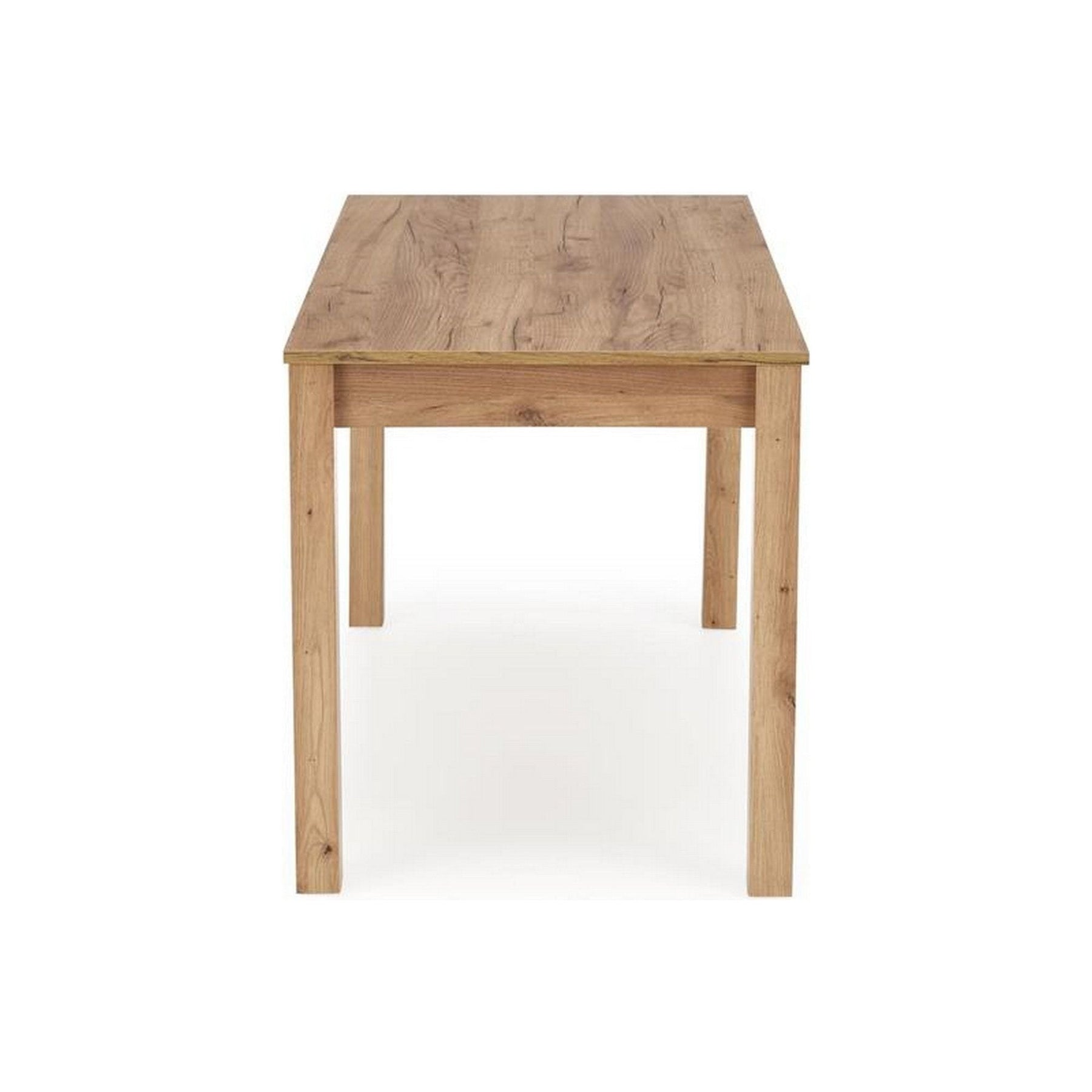 Masa KSAWERY, stejar craft, PAL laminat, 120x68x76 cm
