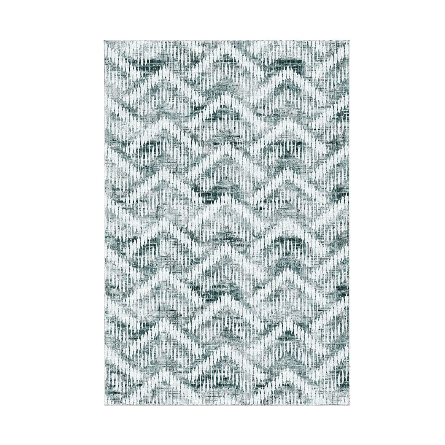Covor F5124 - V2, 80x120 cm, forma dreptunghiulara, poliester, verde