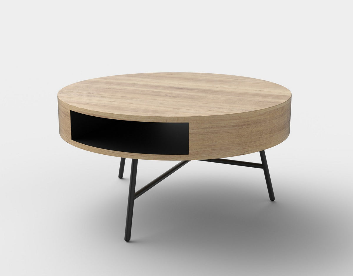 Masuta cafea rotunda Camila, 80x41 cm