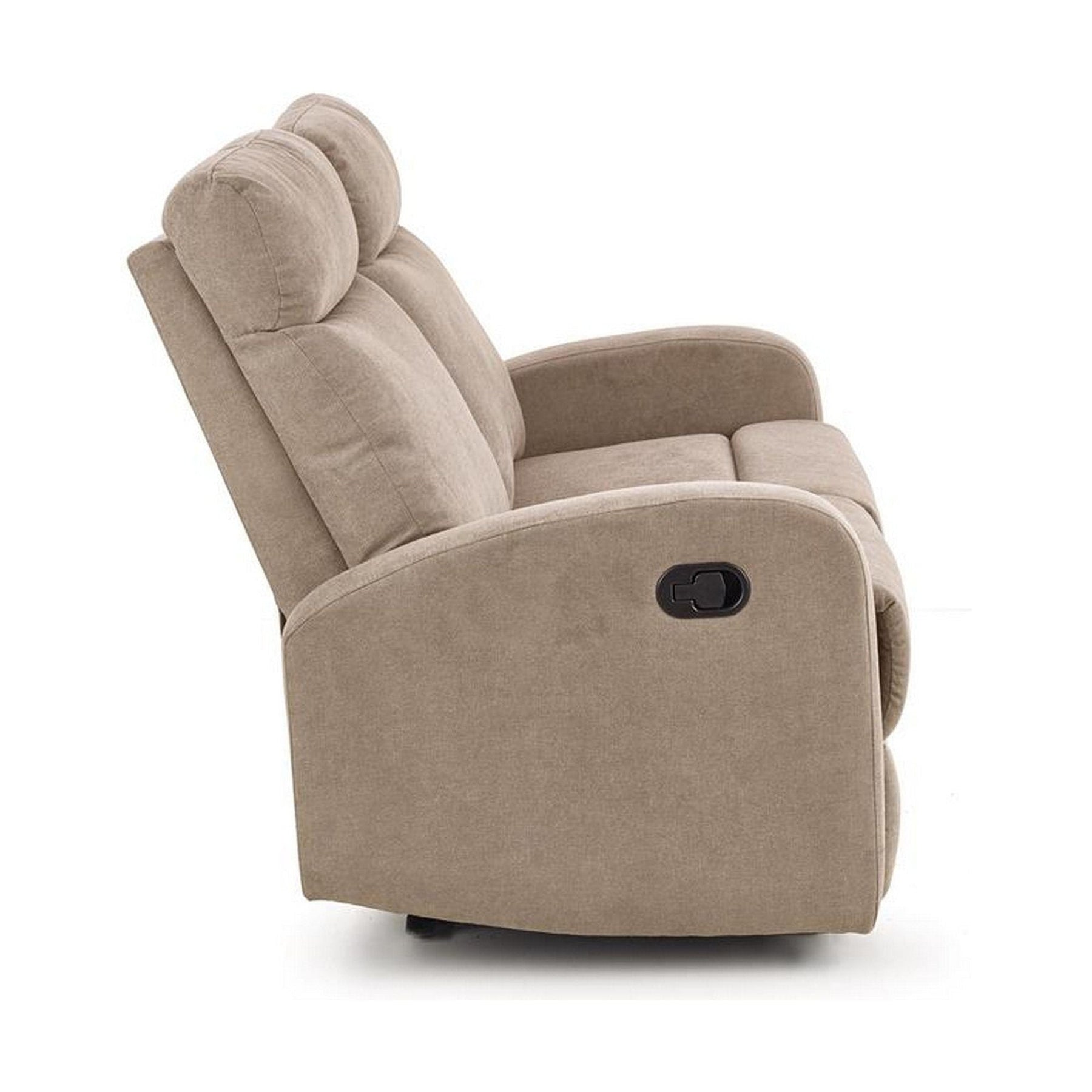 Canapea pliabila OSLO 2S, bej, 128x95x100 cm
