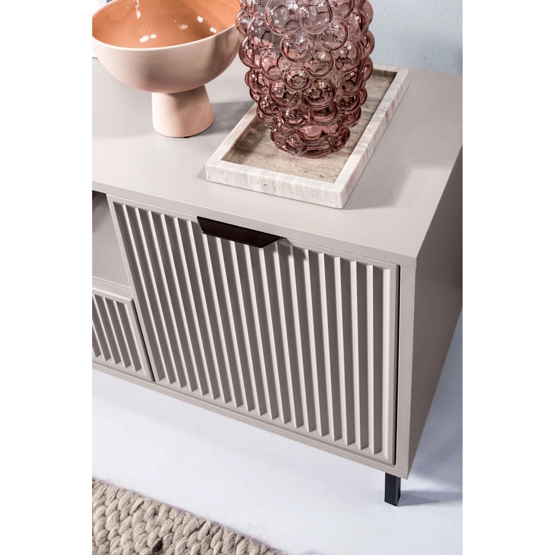 Comoda TV LINKASTYLE LS3, casmir, PAL, 135x40.6x56 cm