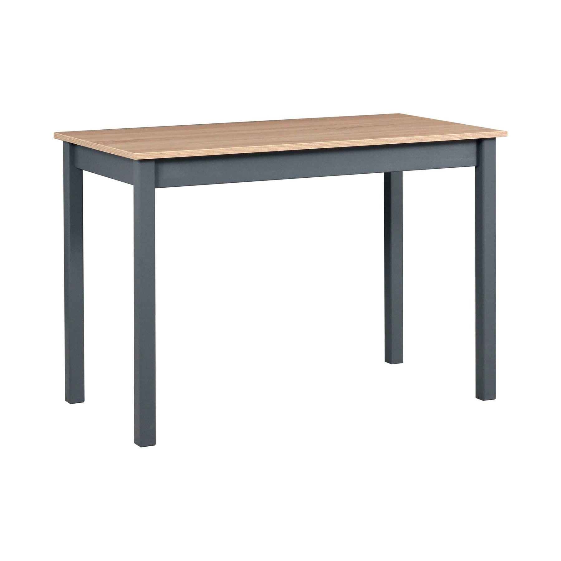 Masa MAX 2, stejar sonoma/gri grafit, PAL/lemn de fag, 110x60x76 cm