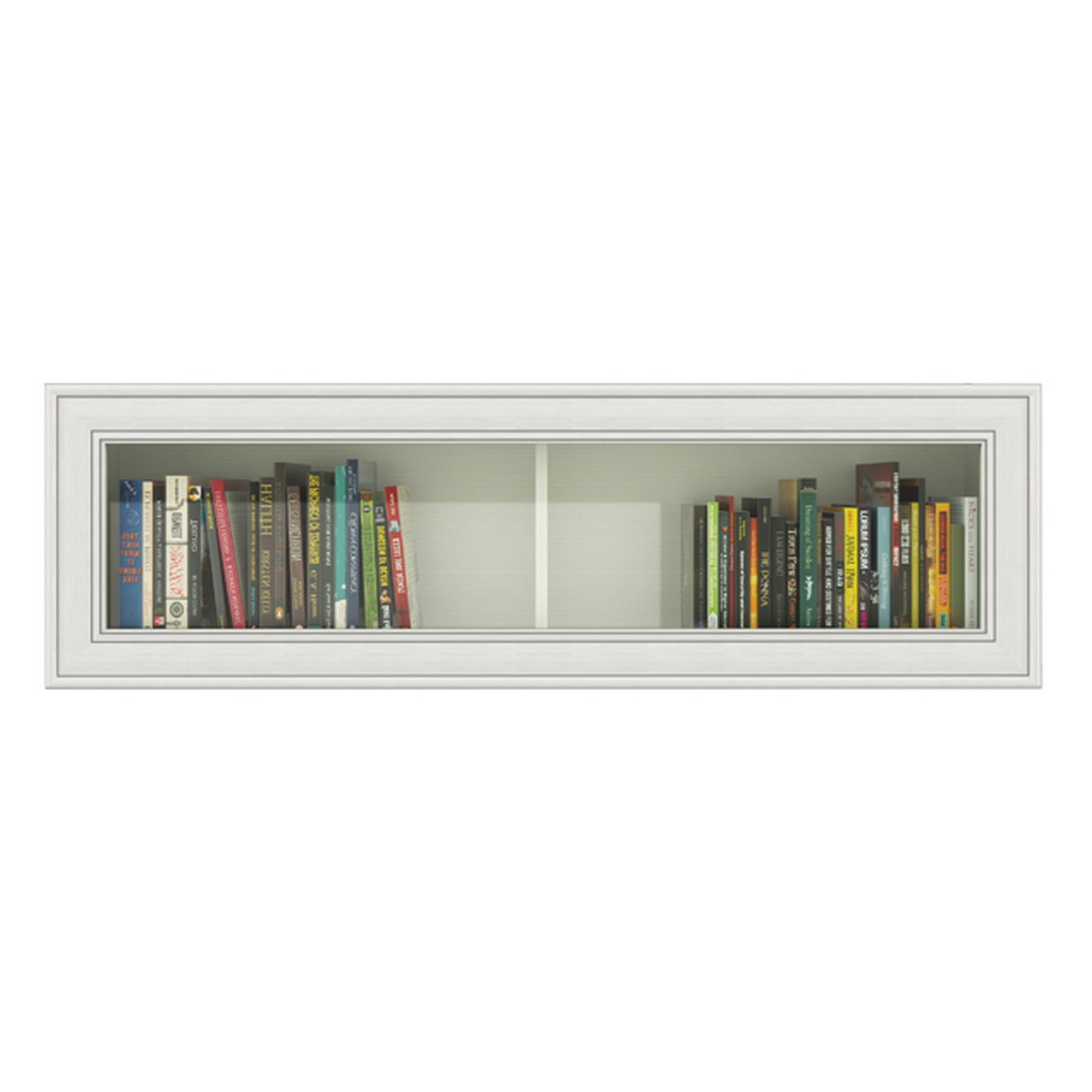 Set living woodline crem Tiffany (Tiffy) 2, format dintr-o vitrina, comoda TV si raft