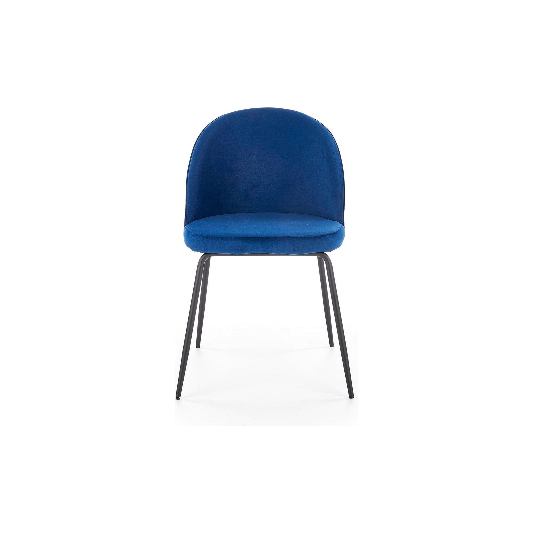 Scaun albastru modern K314, 49X50X80 CM - ACAJU