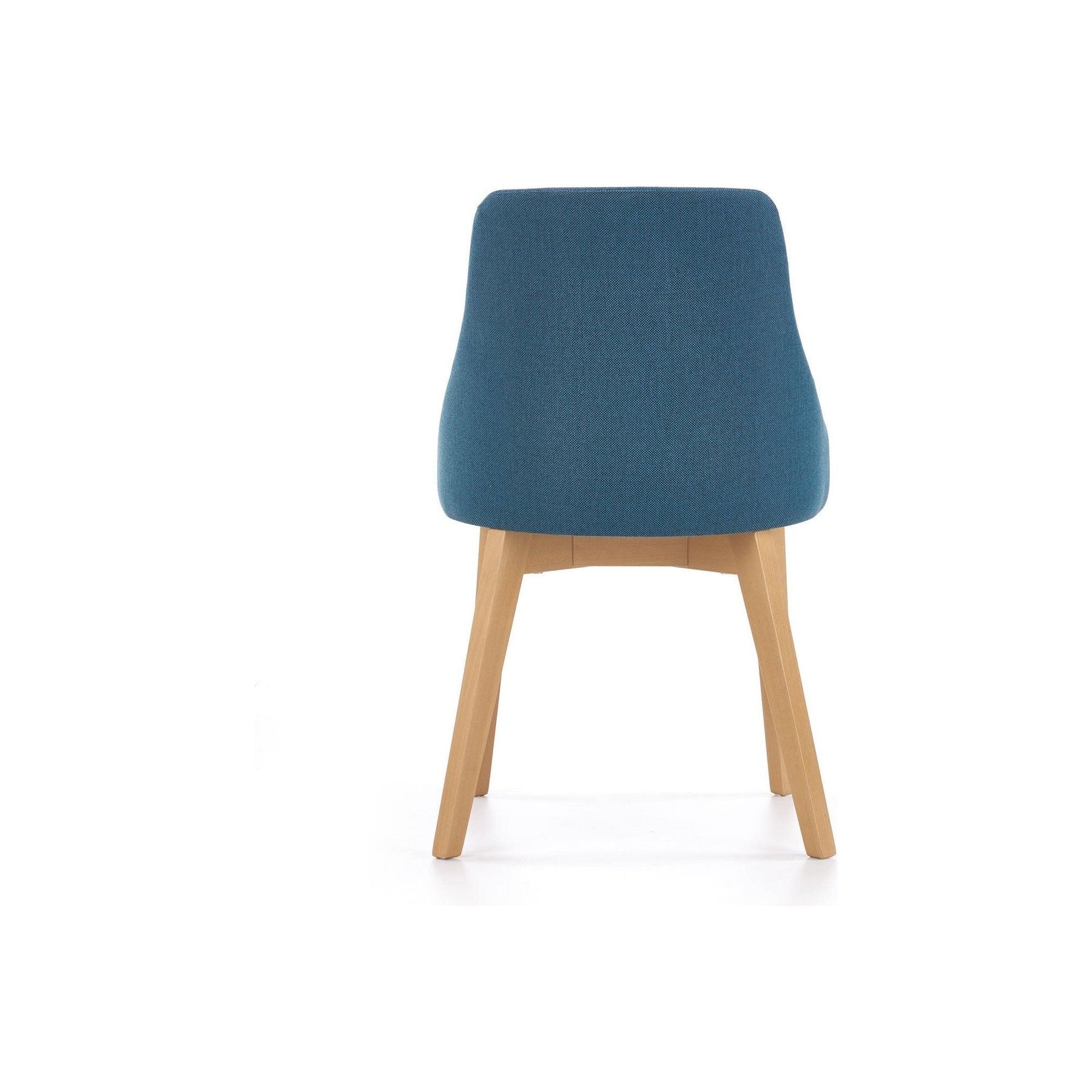 Scaun cu stofa albastru denim tapitat Toledo, 55X51X82 CM
